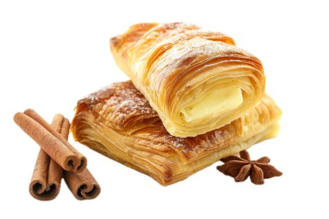 AI generated Crispy Phyllo Pastry with Cinnamon Sticks png 41042974 PNG