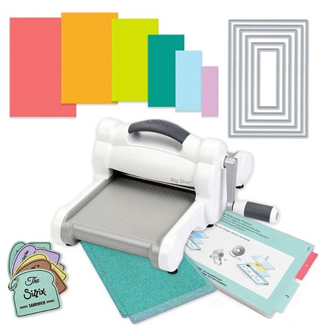 Sizzix Big Shot Die Cutting Machine Bundle - Nested Rectangles