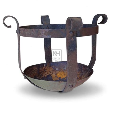 Prop Hire » Braziers » Hanging Brazier | Brazier, Diy fire pit, Metal worx