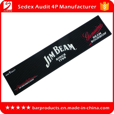 Custom PVC 3D Logo Bar Mats for Beer Promations - China Bar Runner and PVC Mat price