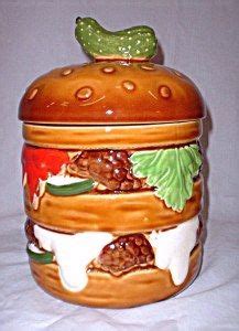 hamburger cookie jar | Cookie Jars | Grandma cookie jar, Cookie jars ...