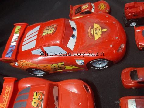 LIGHTNING MCQUEEN SET + (assorted cars), Hobbies & Toys, Toys & Games ...