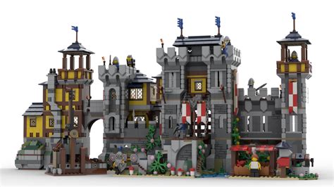 LEGO MOC Black Falcon Knight's Fortress (3x 31120 Alternate Build) by ...