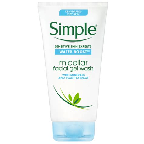 Simple Water Boost Micellar Cleansing Facial Gel Wash reviews, photos, ingredients - MakeupAlley