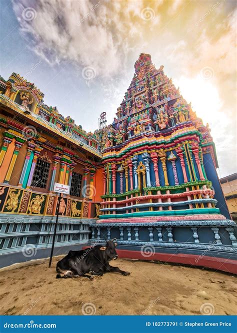 Colourful Temple in Trincomalee, Sri Lanka Stock Image - Image of outdoors, ancient: 182773791