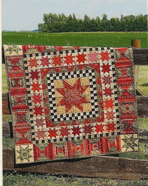 Primitive Folk Art Quilt Pattern: 30 STARS for by PrimFolkArtShop