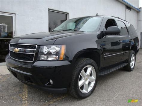 2008 Black Chevrolet Tahoe LTZ 4x4 #26935316 | GTCarLot.com - Car Color ...