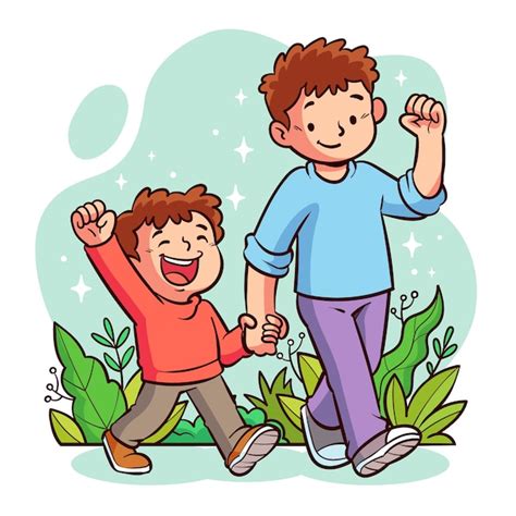 Brother Cartoon Images - Free Download on Freepik