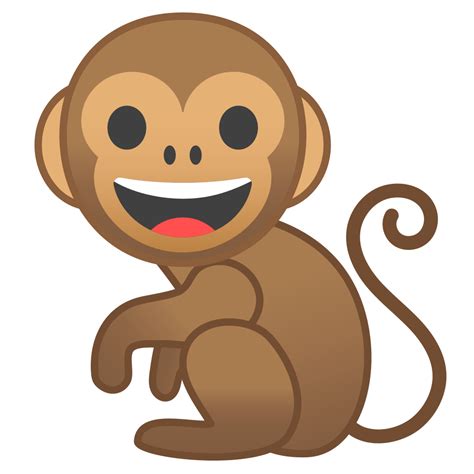 Monkey Icon | Noto Emoji Animals Nature Iconset | Google