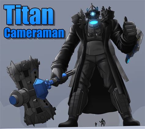 Titan cameraman | Titans, Cute eyes drawing, Tv head