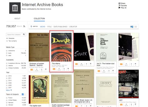 Books and Texts – A Basic Guide – Internet Archive Help Center