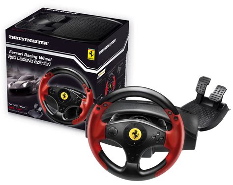 Thrustmaster - Ferrari Red Legend Edition Racing Wheel for PC, PS3 - Walmart.com