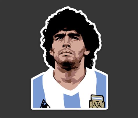 Argentina Maradona Car Decal / Sticker Diego 3 D10S Eterno - Etsy