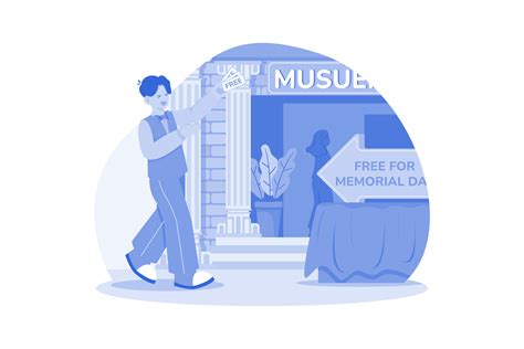 Local museums and historical sites offer free admission on Memorial Day. 29698674 Vector Art at ...