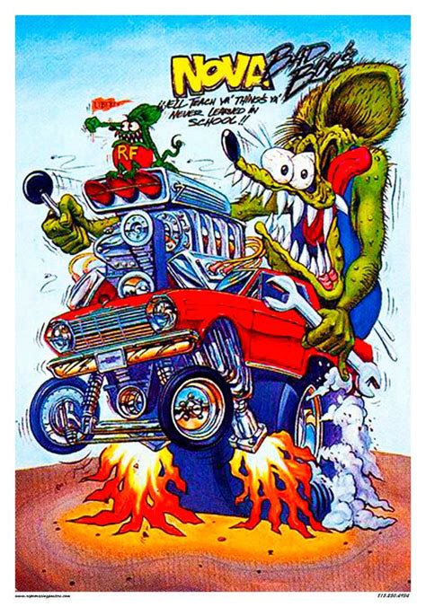 Vintage Reproduction Racing Poster Rat Fink Nova Gasser Hot | Etsy in 2020 | Rat rod, Racing ...