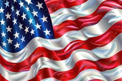 Wavy American Flag Background Graphic by Sun Sublimation · Creative Fabrica