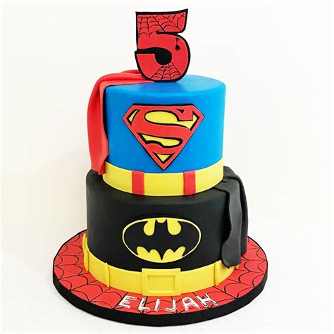 Superhero Cake