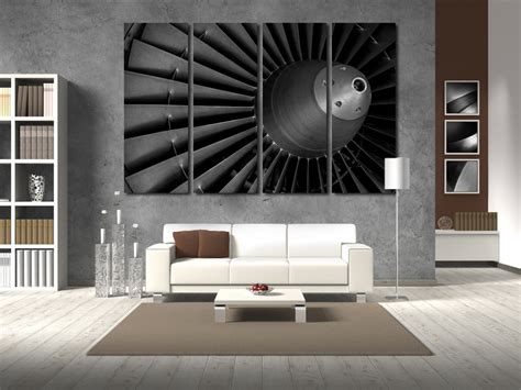 Airplane wall art canvas set. Aviation art. | Etsy