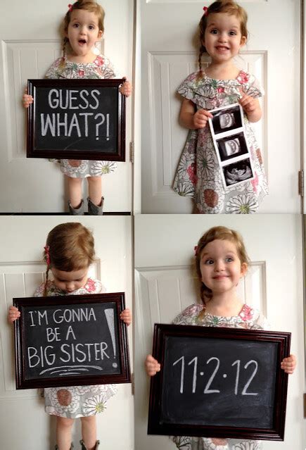 Second Baby Announcement, Pregnancy Announcement For A Second Baby ...