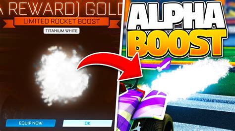 PAINTED ALPHA BOOST On Rocket League! - YouTube