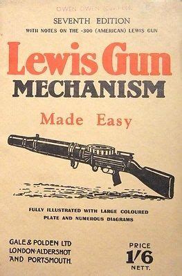 Lewis Gun Mechanism Made Easy WW2 Handbook | #513103226