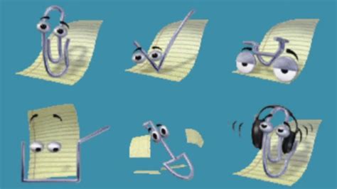 Clippy Office Assistant Animation Compilation, Clippit - Clip Art Library