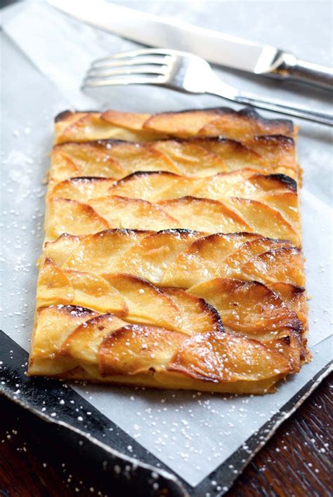 Tarte fine aux pommes caramélisées - Marie Claire