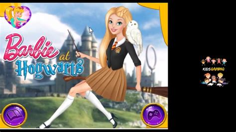 Barbie At Hogwarts | Barbie Meets Harry Potter Dress Up Game | KidsGaming | Barbie At Hogwarts ...