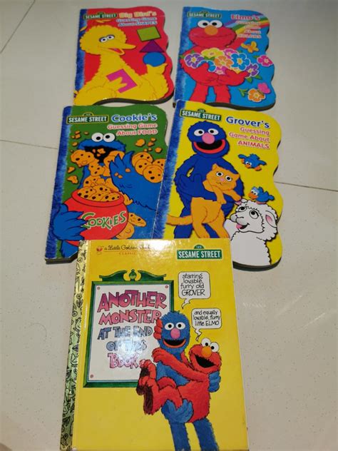 Sesame Street Children Books - Animals, shapes, food, colors, Hobbies & Toys, Books & Magazines ...