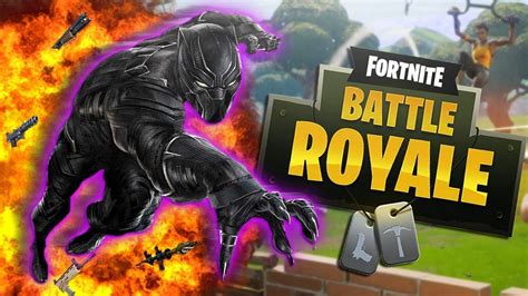 Black Panther In Fortnite Wallpapers - Wallpaper Cave