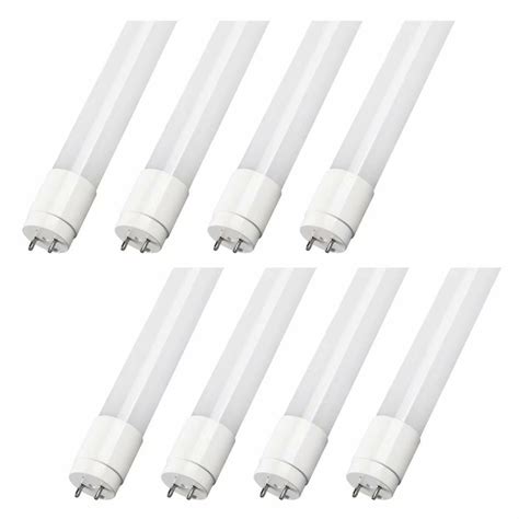 18W 4ft T8 LED Tube Light, Fluorescent Replacement, 1900lm, 4000K Cool ...