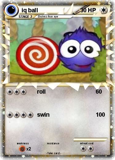 Pokémon iq ball 3 3 - roll - My Pokemon Card