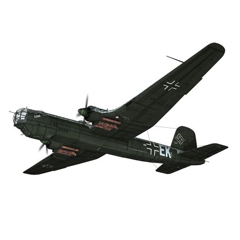 3d Model Heinkel He-177 - Bomber