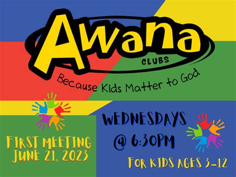 Awana Kids Club First Meeting — TRINITY ASSEMBLY OF GOD