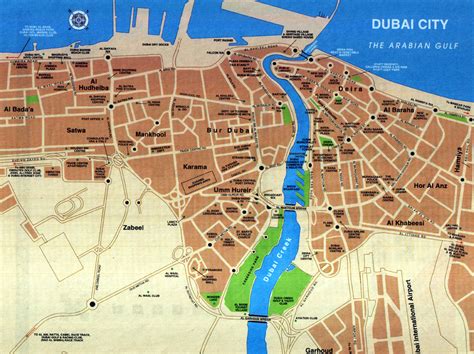 Maps of Dubai | Detailed map of Dubai city in English | Maps of Dubai ...