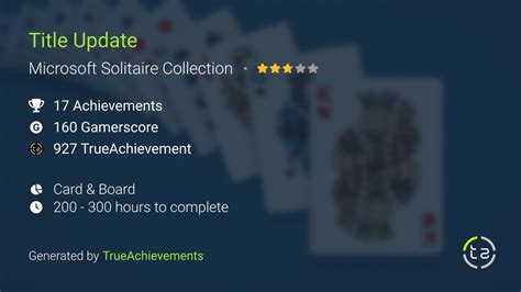 Title Update achievements in Microsoft Solitaire Collection (Windows)