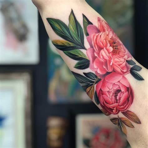 #sleevetattoos #tattoodrawings in 2020 | Pink flower tattoos, Peonies ...