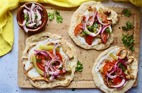 Chicken Shawarma with Fresh Pita Bread Recipe - Spinning Grillers- New York