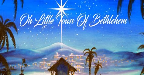 Oh Little Town Of Bethlehem | Music Letter Notation with Lyrics for ...