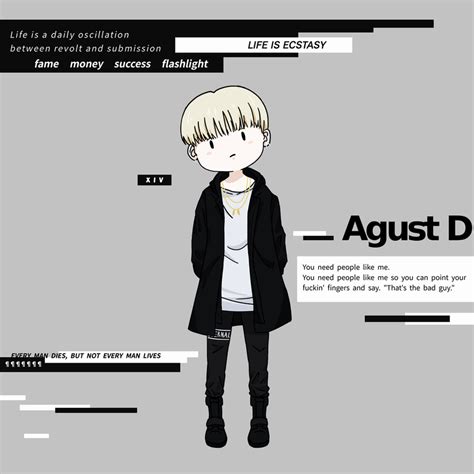 Agust D album cover FANART by xiv1404 on DeviantArt