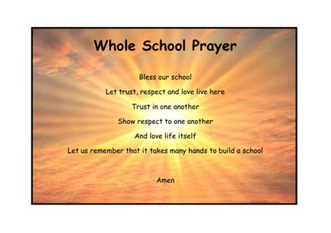 Take Time To Pray - 7 Prayers | Teaching Resources