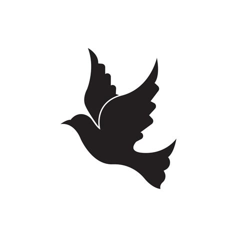 Dove Logo Template vector illustration 15158957 Vector Art at Vecteezy