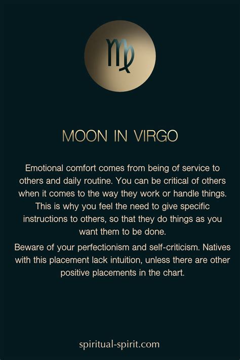 Moon in Virgo | Astrology virgo, Virgo moon, Virgo moon sign