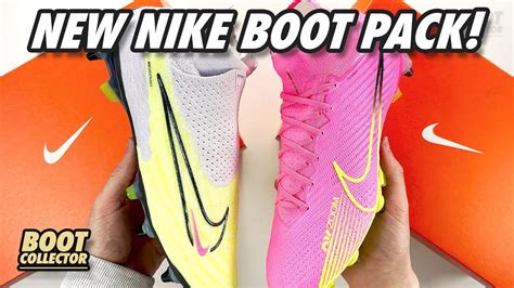 New Nike 2023 Luminous Pack Pink Mercurial & Volt Phantom | Football ...