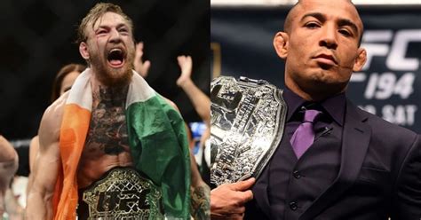 REPORT: Conor Mcgregor vs. Jose Aldo 2 for early 2017