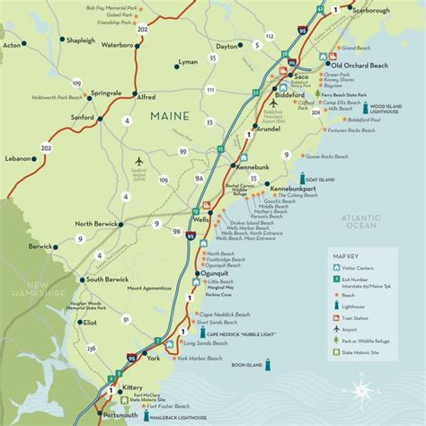 Maine Beach Towns: Old Orchard Beach, Ogunquit, Wells, Kennebeunk ...