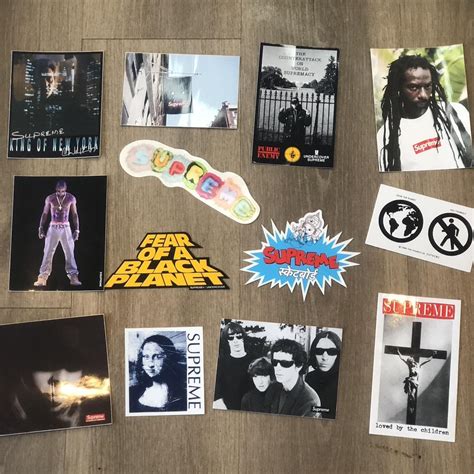 Supreme sticker bundle 21 stickers total RETAIL... - Depop