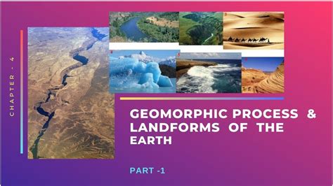 GEOMORPHIC PROCESS (Part-1) GEOGRAPHY CLASS 9 - YouTube