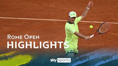 Tommy Paul vs Daniil Medvedev | Rome highlights | Tennis News | Sky Sports