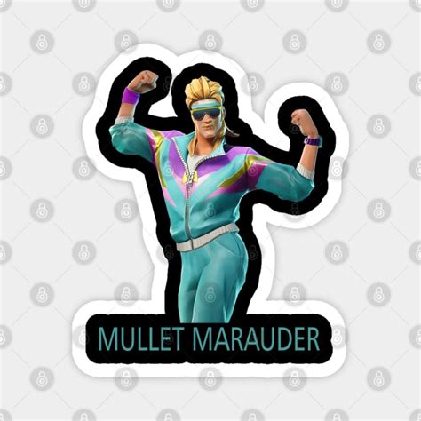 Mullet Marauder - Mullet Marauder - Magnet | TeePublic